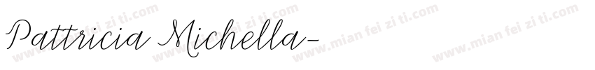 Pattricia Michella字体转换